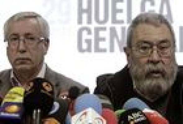 Toxo y Méndez avisan al Gobierno que 