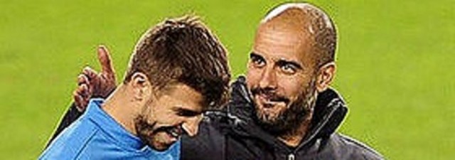 Guardiola quiere a Piqué fuera del club según Telemadrid 