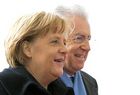 Monti y Merkel creen que la fase más aguda de la crisis financiera ha pasado
