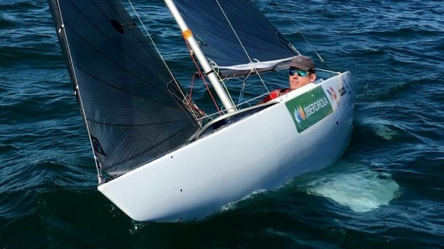 Rafa Andarias, subcampeón de España de vela 2.4MR