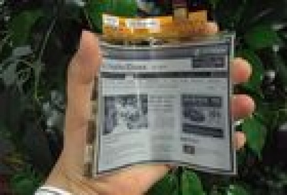 LG lanzará su libro electrónico flexible en mayo