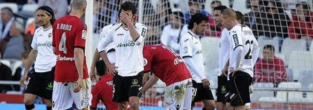 El Valencia pelearía por no descender en la segunda vuelta de la Liga 
