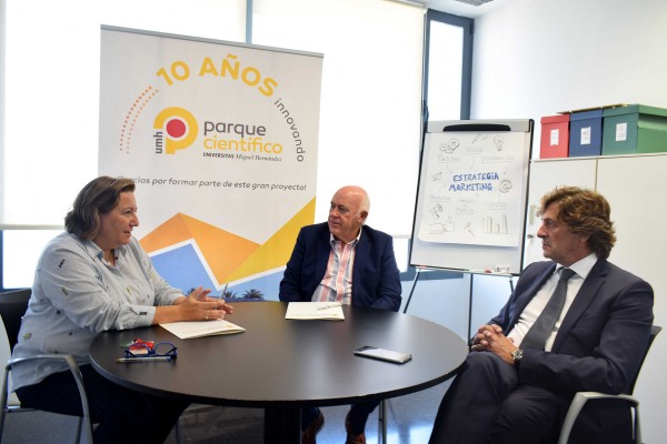 El Parque Científico de la UMH se integra en Cedelco para buscar nuevas sinergias empresariales