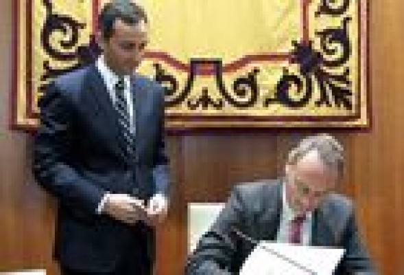César Sánchez se perfila como número tres de la ejecutiva de Alberto Fabra en el PP