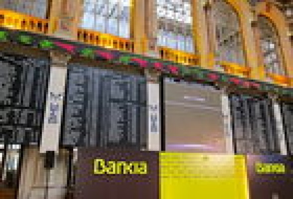 Bankia se dispara un 10% en bolsa a primera hora