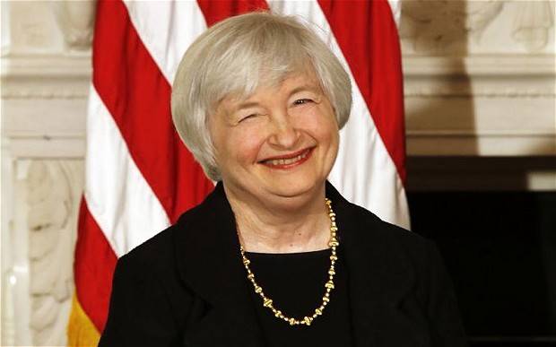 Janet Yellen, presidenta de la FED - 