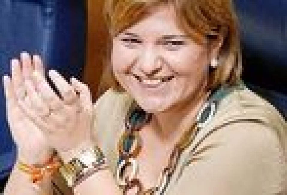 Isabel Bonig, consellera de Infraestructuras - 