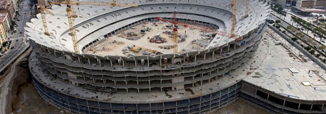 El nuevo Mestalla estará terminado en 2015