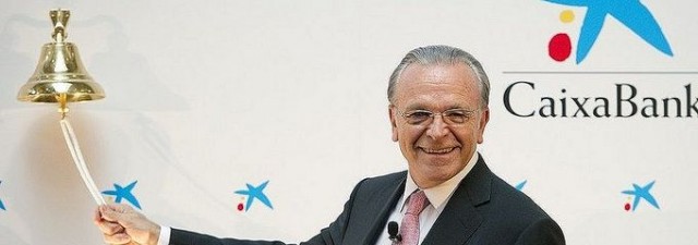 CaixaBank cumple un año en bolsa como banco cotizado bajando un 47%