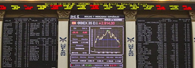 La negociación en bolsa se reduce un 22,5% en el primer semestre del año