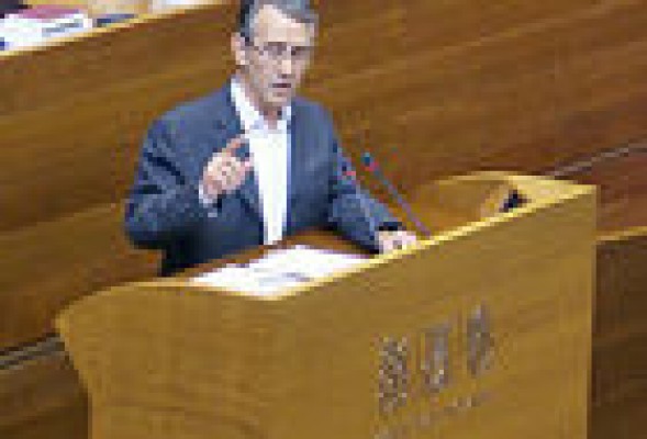 El PSPV pide a Fabra que 