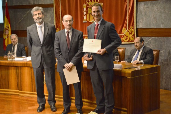 El valenciano Juan Carlos Mompó recibe el premio al juez más eficaz de España