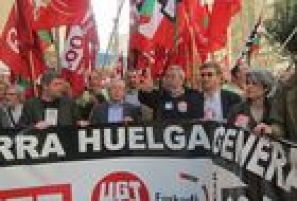 CC OO y UGT anuncian para el 19 de julio manifestaciones en toda España