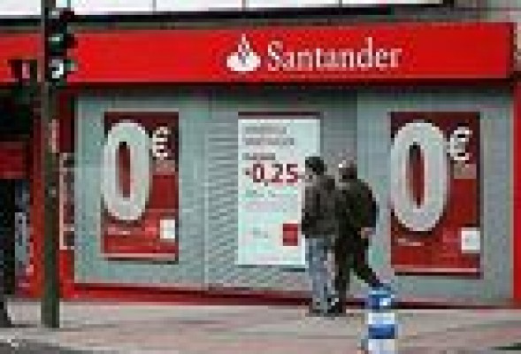 Banco Santander logra extraordinarios de 337 millones