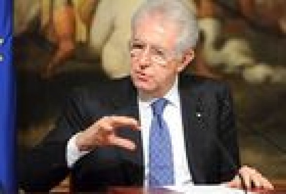 Monti advierte que la salida del euro sería una tragedia para Europa