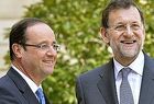 Rajoy y Hollande instan al BCE a actuar para rebajar el coste de la deuda