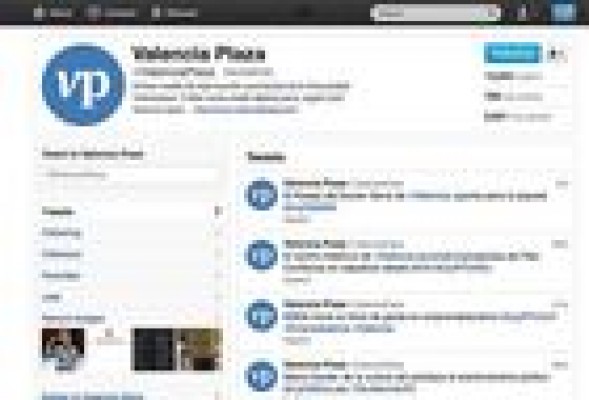 Valenciaplaza.com: 5.000 ‘twitteros' nos observan