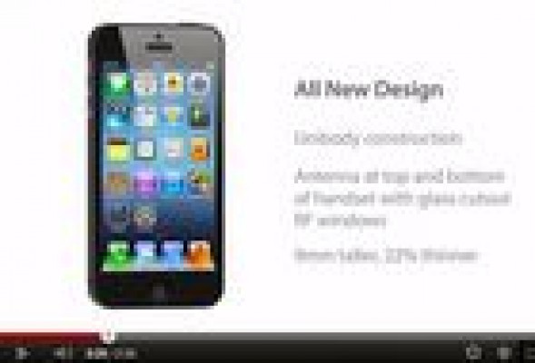 La filtración del supuesto vídeo promocional del nuevo iPhone 5 arrasa en las redes sociales