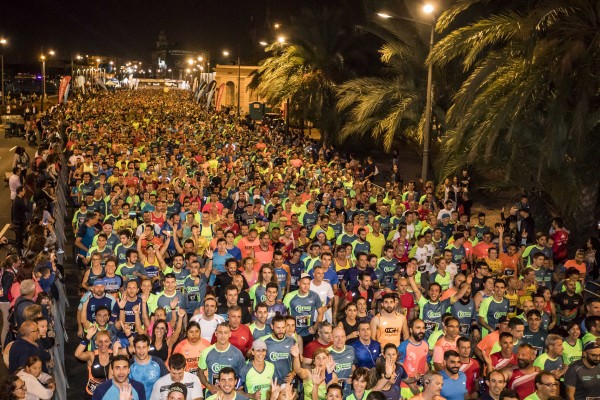 La 15K Nocturna Valencia Banco Mediolanum abrirá inscripciones este jueves con 2.000 dorsales a precio promocional