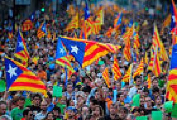 Los empresarios catalanes dan la espalda a la Diada