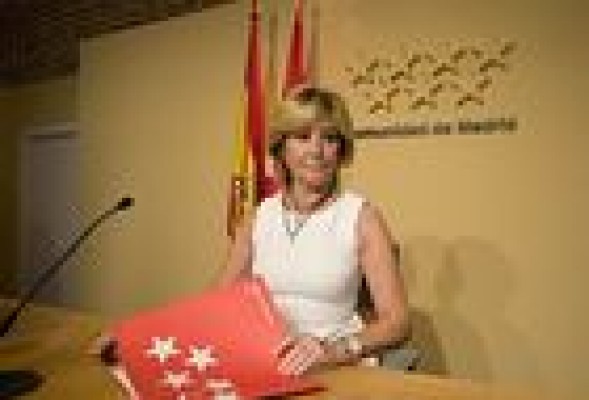 Esperanza Aguirre se integrará en Turespaña tras solicitar su reingreso al cuerpo de funcionarios de Turismo