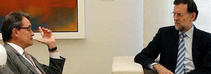Artur Mas asegura que la conversación con Rajoy sobre el pacto fiscal 