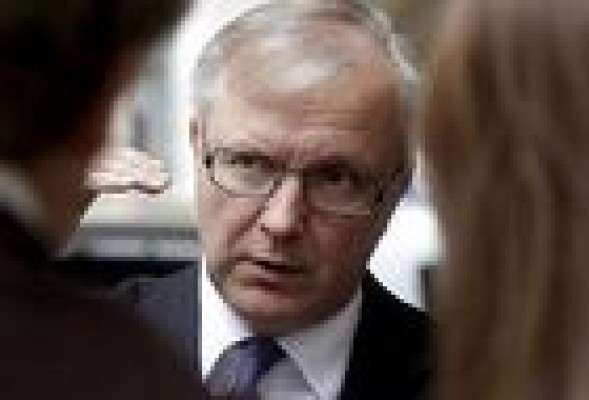 Rehn destaca la determinación del Gobierno con ajuste fiscal y reformas
