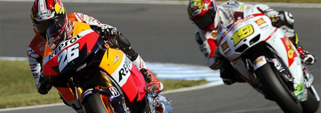 Pedrosa acecha a Lorenzo