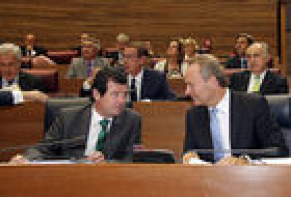 La oposición se alinea para preguntar a Fabra sobre financiación y presupuestos en Les Corts