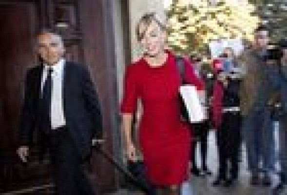 Sonia Castedo a la puerta del TSJ: 