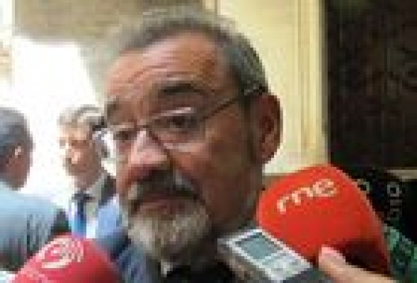 El presidente de la patronal, José Vicente González, valora el 
