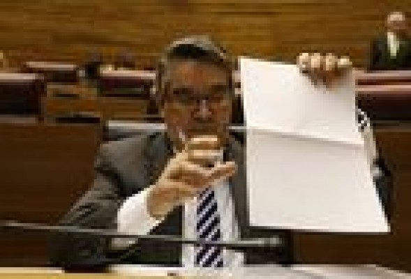 La Generalitat pide a las Corts el vídeo sobre la supuesta filtración de un informe de Vela a Blasco