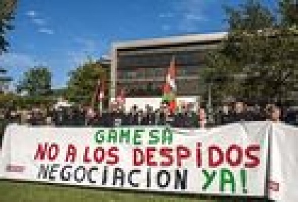 Los trabajadores de Gamesa en Navarra harán dos días de huelga