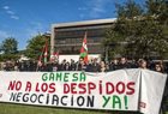 Los trabajadores de Gamesa están convocados a paros parciales
