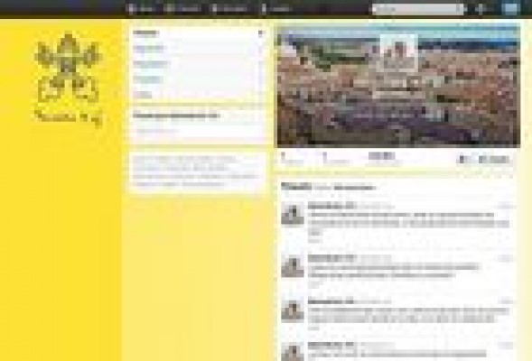 El Papa imita al Dalai Lama en Twitter