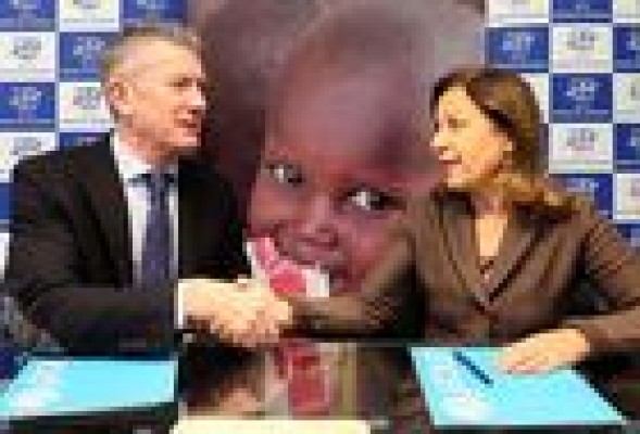 El Grupo Aguas de Valencia colaborará con Unicef en la lucha contra la desnutrición infantil
