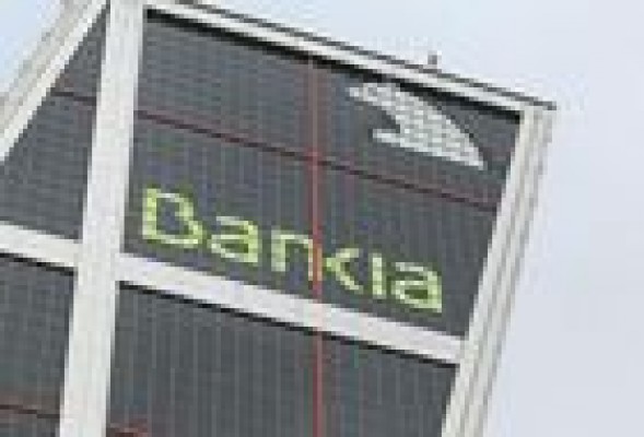<strong>PROTESTA</strong><br />Los trabajadores de Bankia se concentra frente a la sede de la entidad en Madrid