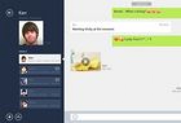 Line llega a Windows 8 con interfaz adaptada