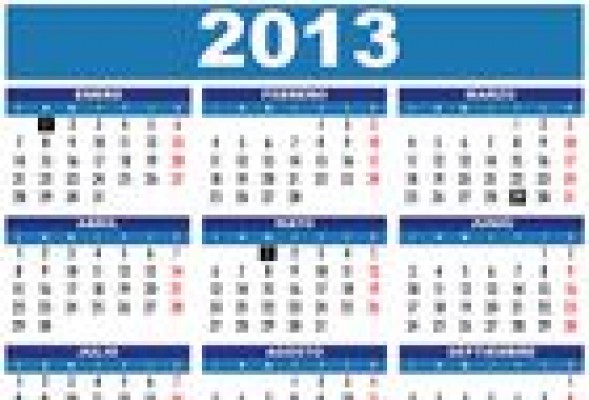 El calendario laboral de 2013 fija ocho fiestas nacionales