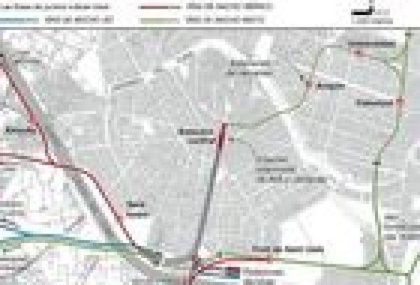 La supresión del túnel pasante bloquea el proyecto de Parque Central de Valencia