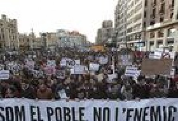 El primer año de Rajoy se saldó con 3.147 manifestaciones en la Comunitat