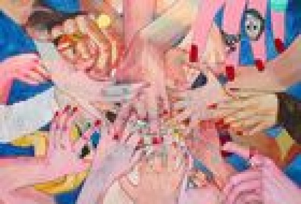 Alucinaciones del mexicano <br />Bayrol Jiménez en la galería Luis Adelantado