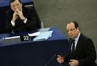 Hollande pide ante la Eurocámara relajar los objetivos de déficit