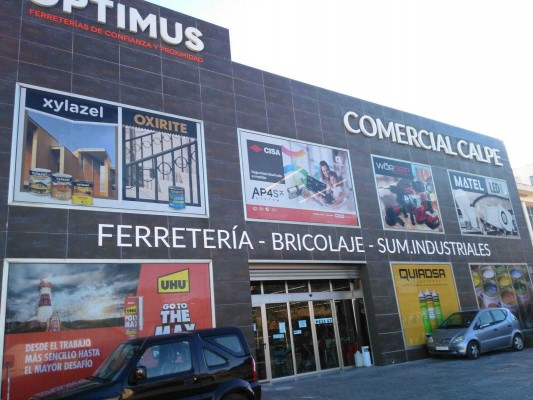 Optimus abre un nuevo establecimiento de más de 4.190 m2 en Calp