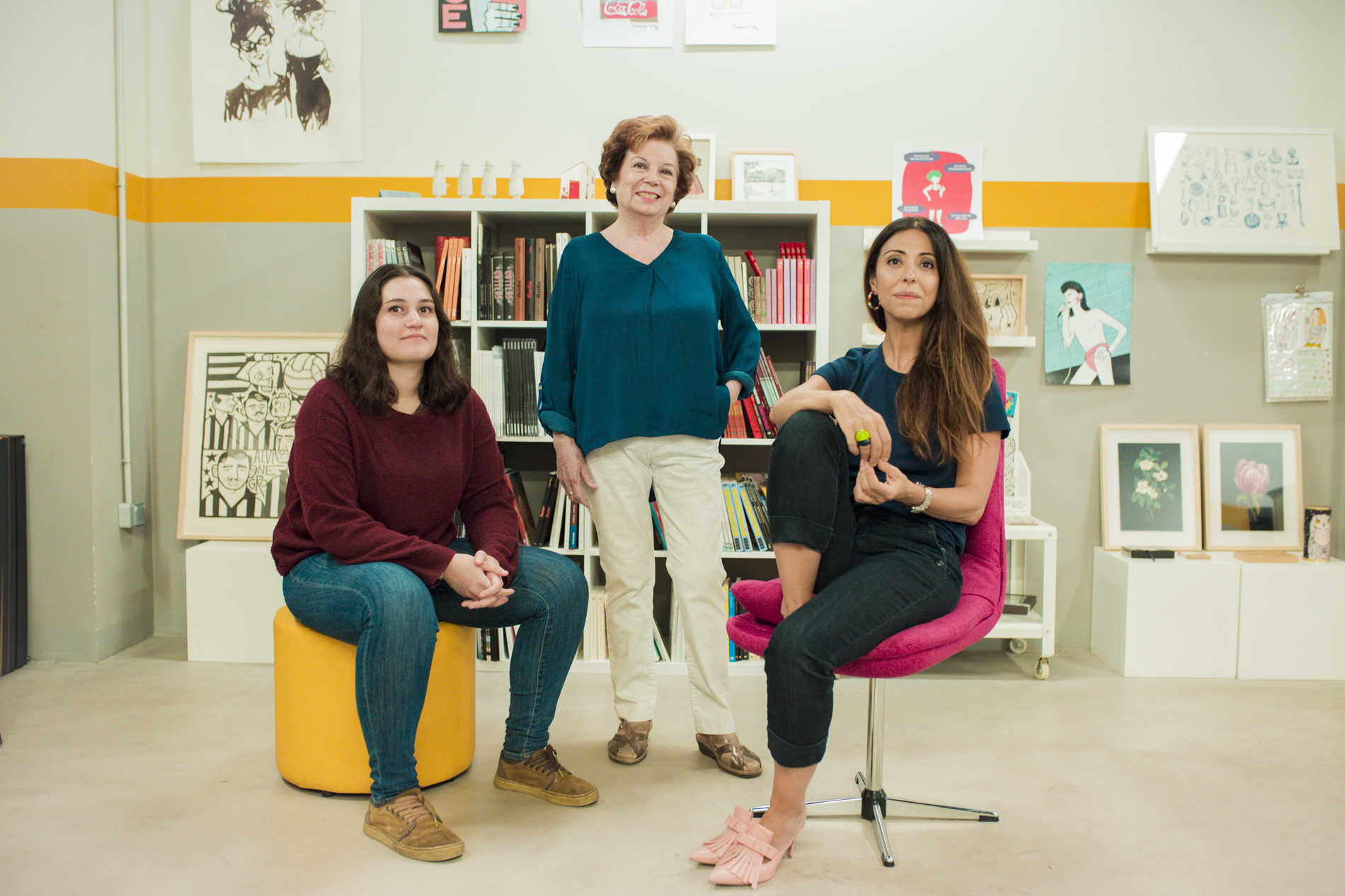 Núria Tamarit, Paula Sanz y Consuelo Arizmendi: una conversación sobre ilustración y género