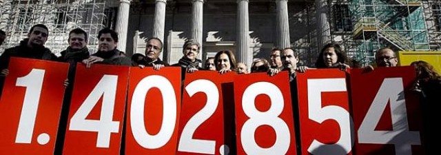 Iniciativa Legislativa Popular,  una alternativa popular de escaso éxito