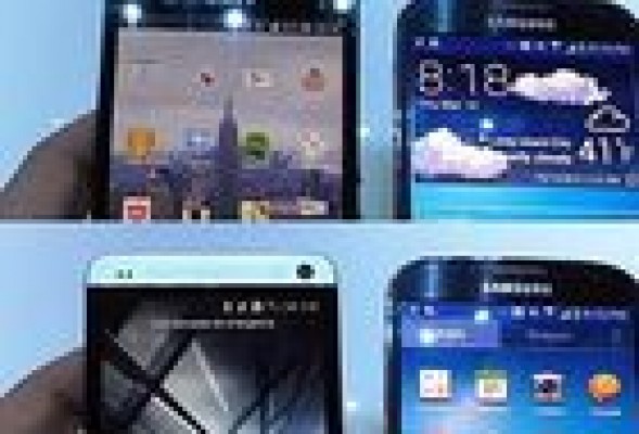 El Galaxy S4 contra Xperia Z, HTC One e iPhone 5