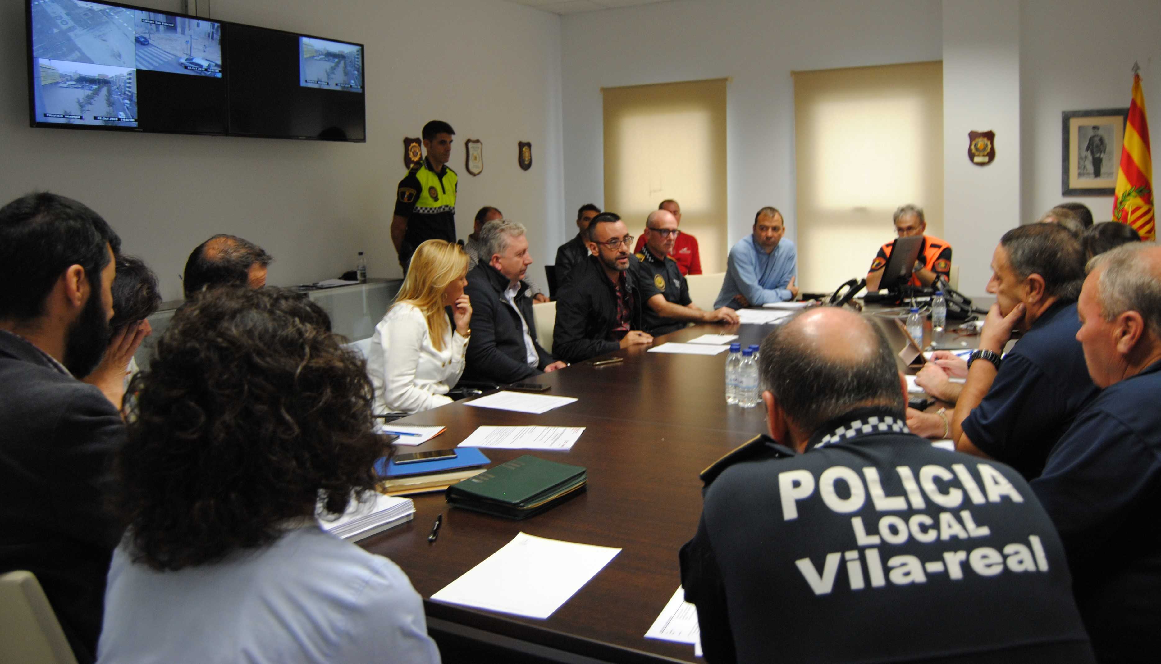Vila-real cierra barrancos y precinta parques ante las lluvias torrenciales