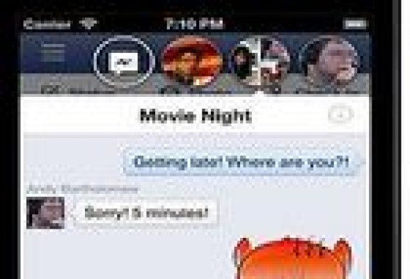 Facebook se 'copia' de Line y renueva sus sistema de mensajes privados