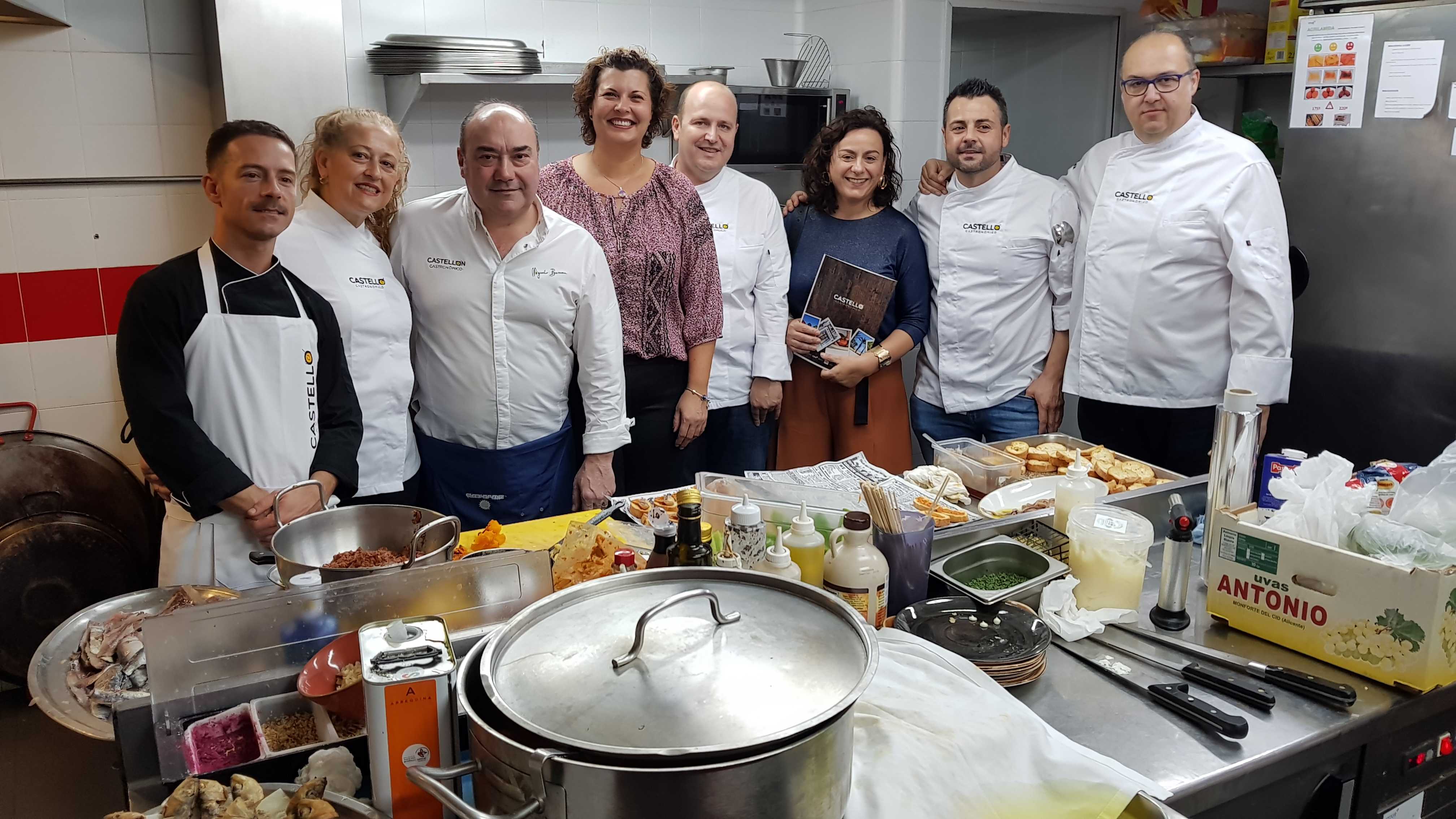 Reconeguts xefs transporten fins a Madrid la cuina tradicional de la província